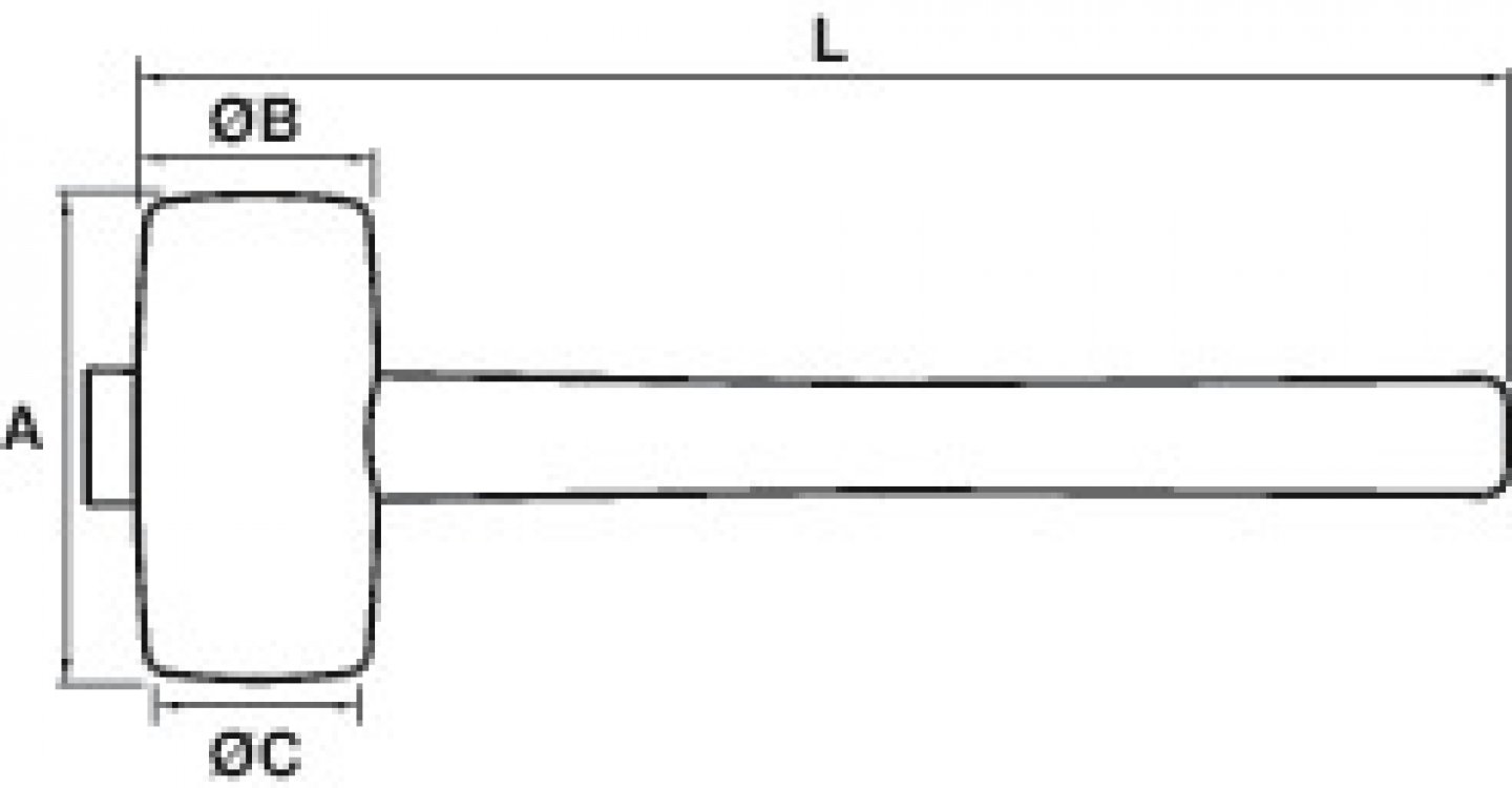 Maillet bétonnière 02