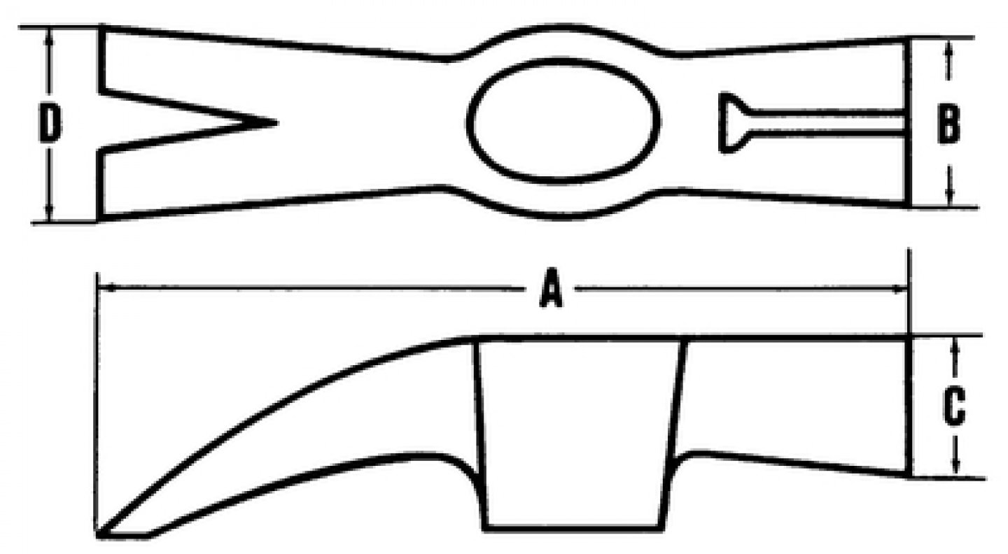 Marteau de coffreur manche nertech 02