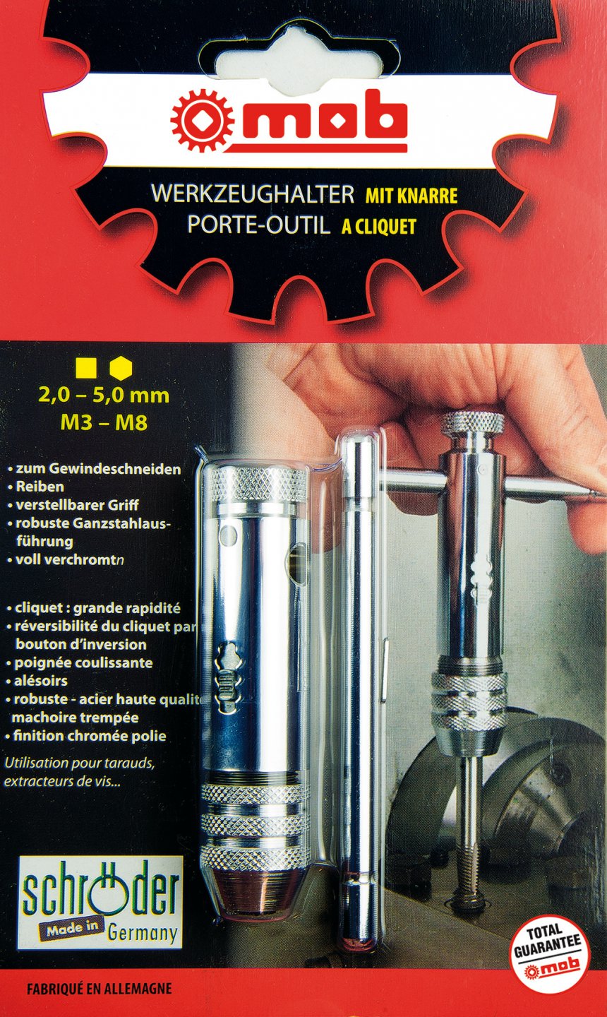 Porte outils à cliquet 4,6-8 sur carte 02