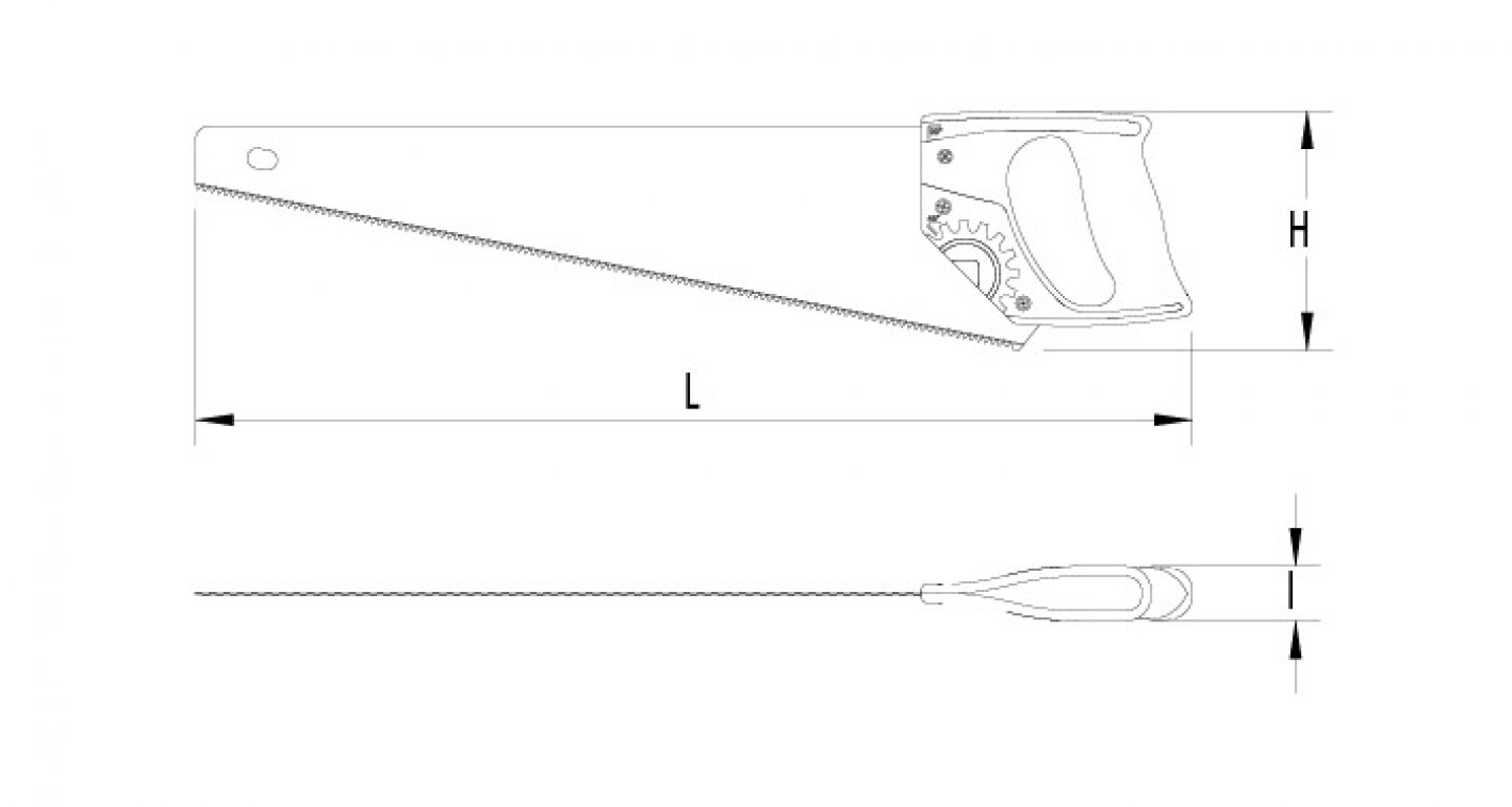 Scie egoïne coupe fine neocut 02