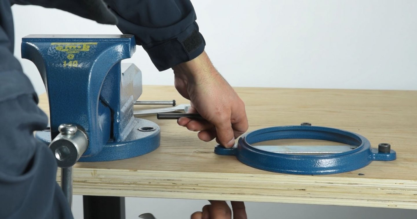 Plateau tournant pour étaux magnat et magnat plus 04