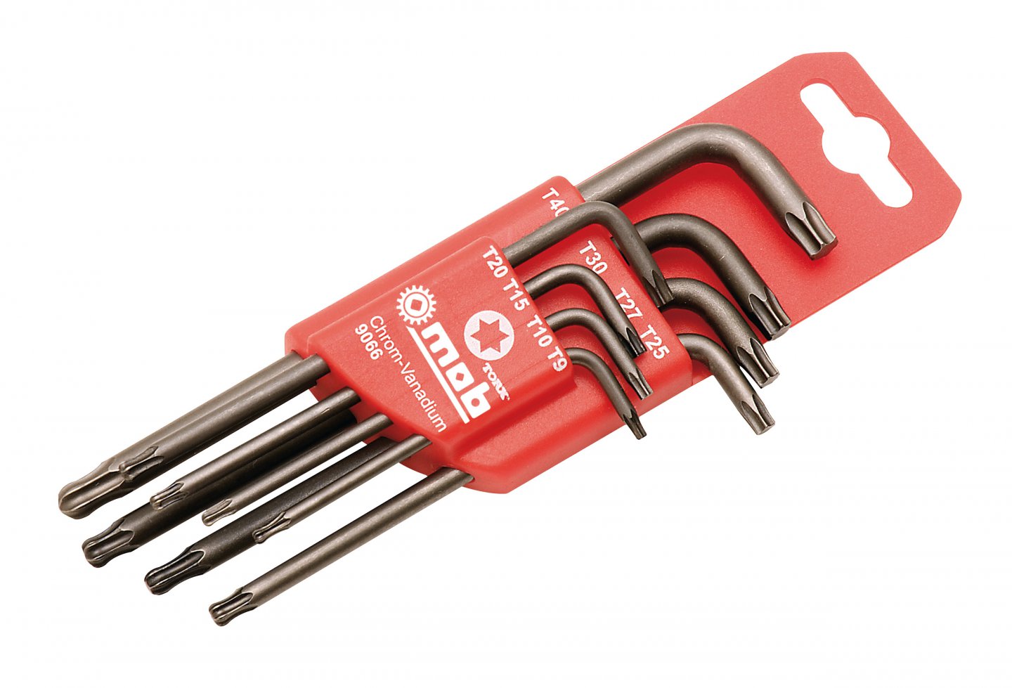 étui de 8 clés mâles torx sphériques - crv