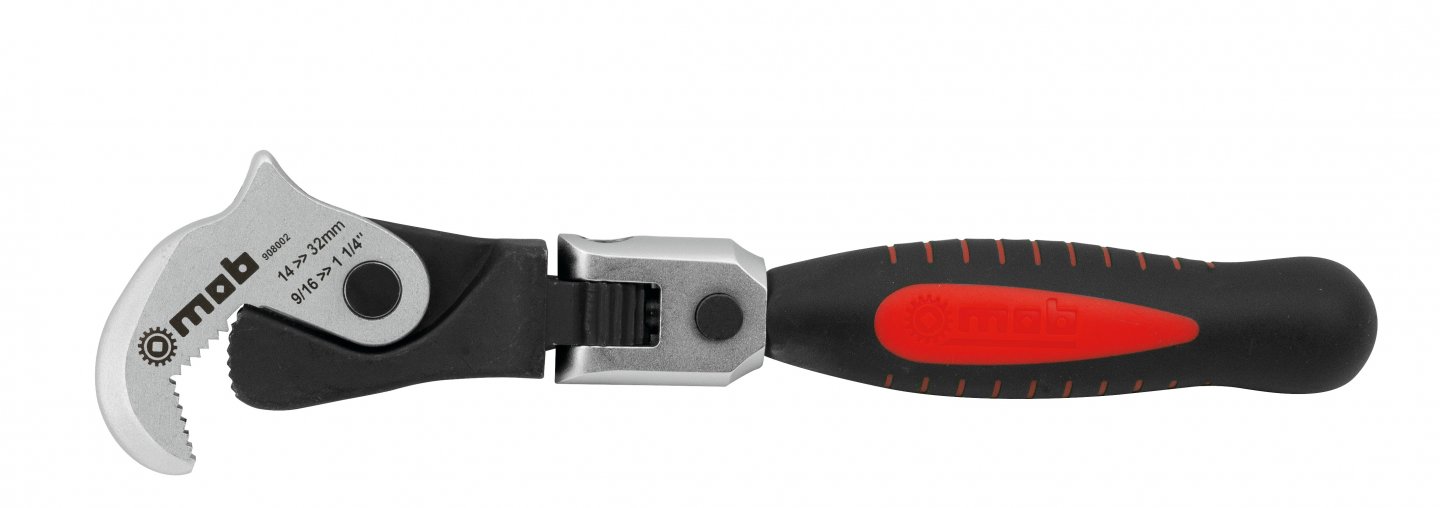 Cle auto-ajustable a effet cliquet