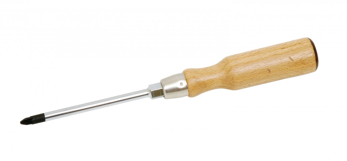 Tournevis manche bois pour vis pozidriv®