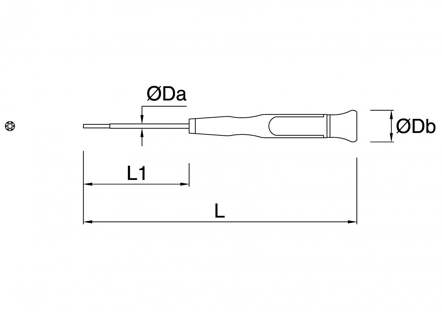 Tournevis micro torx 02