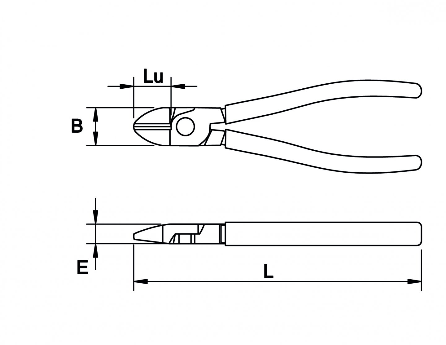 Pince coupante diagonale 02