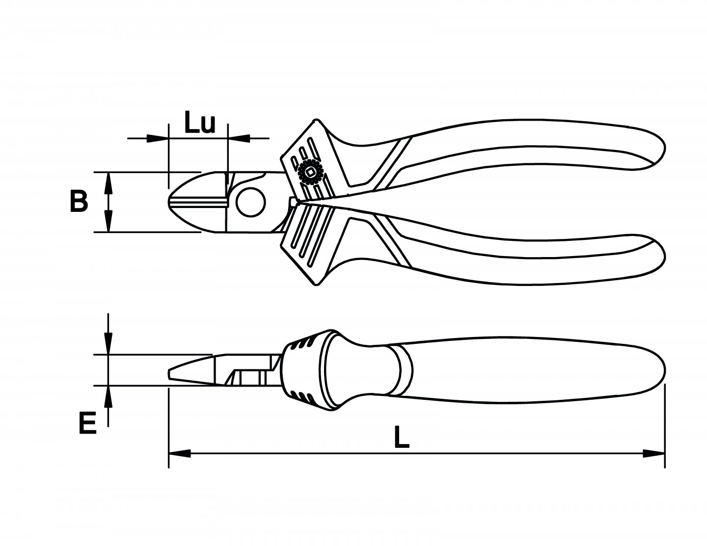 Pince coupante diagonale 02