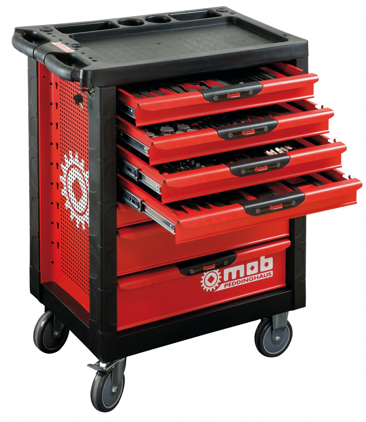 Servante 133 outils - proliner 7 tiroirs