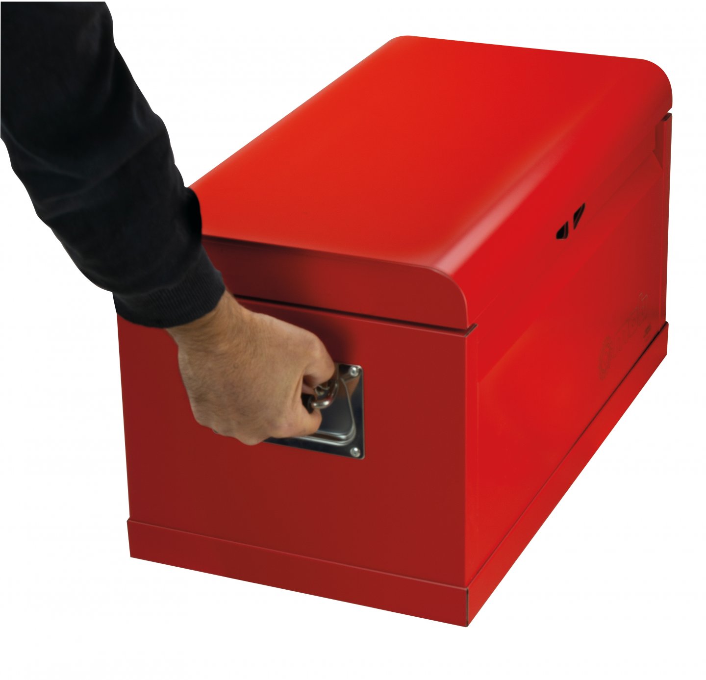 Coffre de chantier avec plateau 03