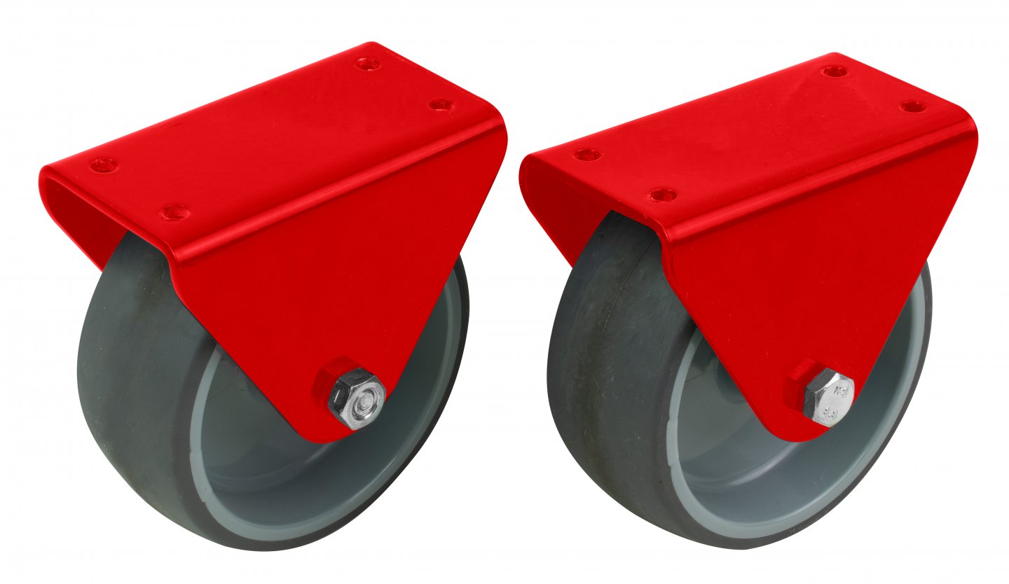 Poignee + 2 roues pour table monteur 03