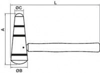 Maillet forme carotte dynachoc 03