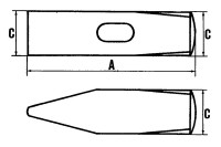 Marteau europe centrale manche trimatiere conique 02