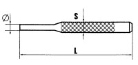 Chasse-goupilles de mécanicien ronds 02