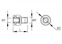 Adaptateur impact 3/4'' a 1'' / 3/4'' a 1/2'' 02