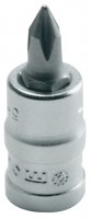 Douille tournevis de type phillips 1/4''
