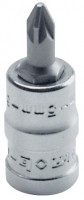 Douille tournevis de type pozidriv 1/4''