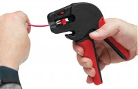 Pince à dénuder automatique coudée 90° 04