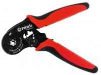 Pince à crémaillere pour sertissage embouts de câbles 02