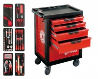 Servante proliner 5 tiroirs - 86 outils