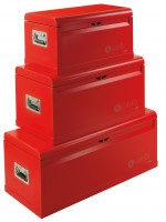 Coffre de chantier avec plateau 04