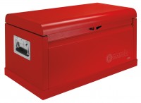 Coffre de chantier avec plateau