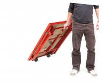 Poignee + 2 roues pour table monteur 04