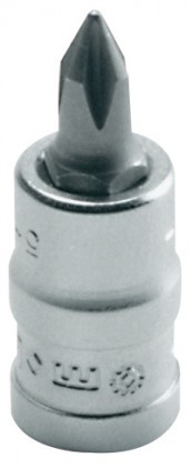 Douille tournevis de type phillips 1/4''