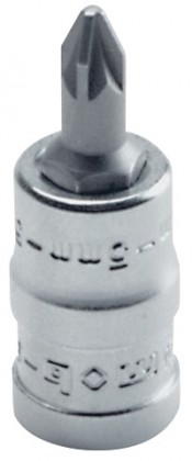 Douille tournevis de type pozidriv 1/4''