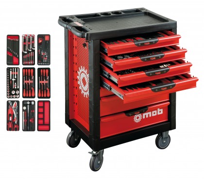 Servante 133 outils - proliner 7 tiroirs