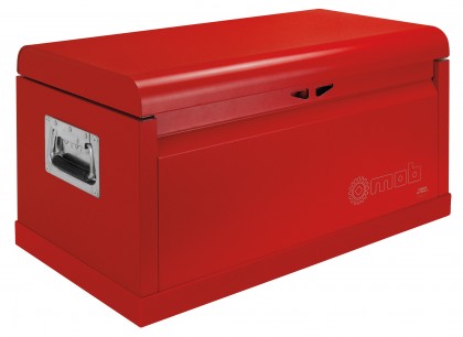 Coffre de chantier avec plateau