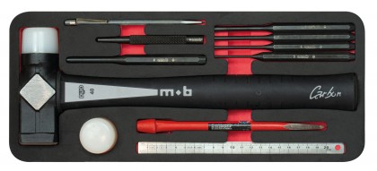 Module mousse frappe 11 outils duo carbon